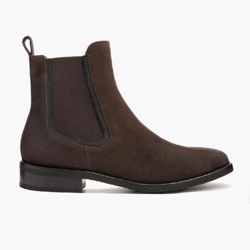 Classic Hiking Boots Duchess | Dark Brown Suede