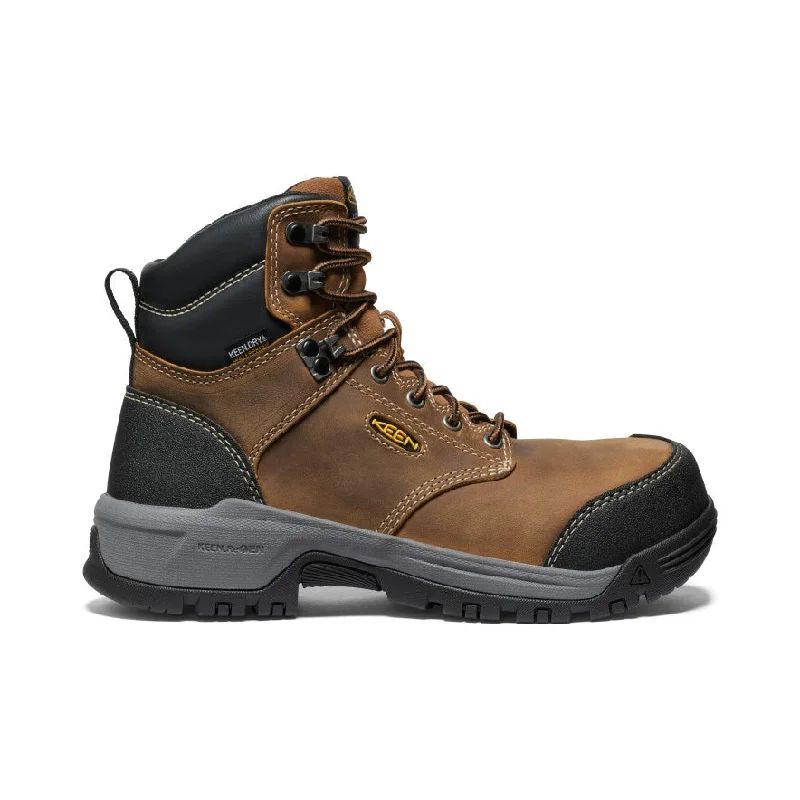 Running Shoes For Sale Women's Evanston 6" Waterproof Boot (Carbon Toe)  |  Bison/Black