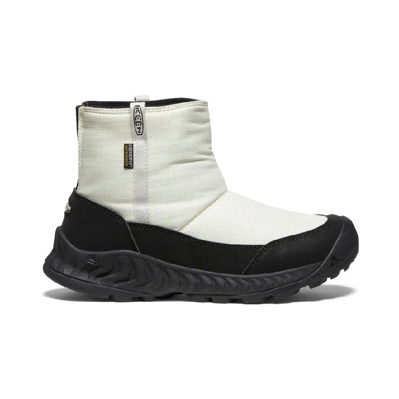 Waterproof Snow Boots Women's Hood NXIS Waterproof Pull-On  |  Silver Birch/Black
