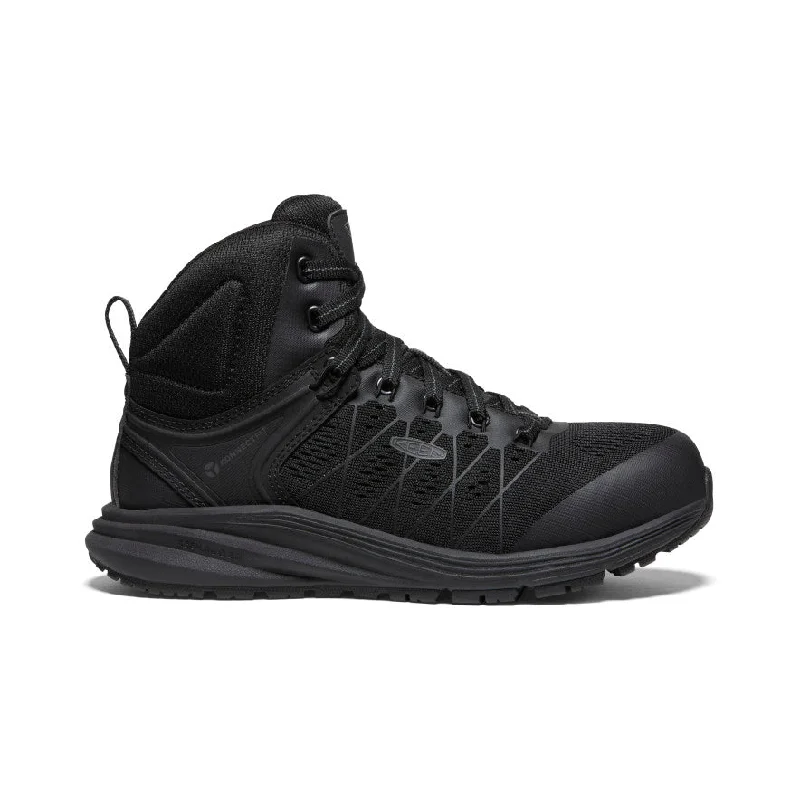 Stylish High Heels Women's Vista Energy Mid INT MET (Carbon Toe)  |  Black/Raven