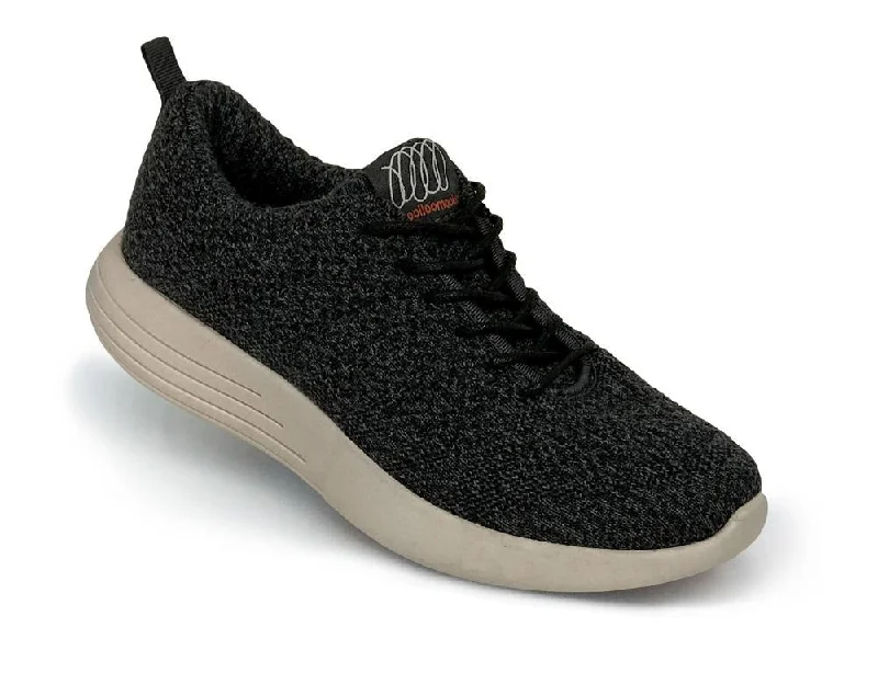 Comfortable Platform Boots WOOLLOOMOOLOO BELMONT BLACK - BELMONTBLK