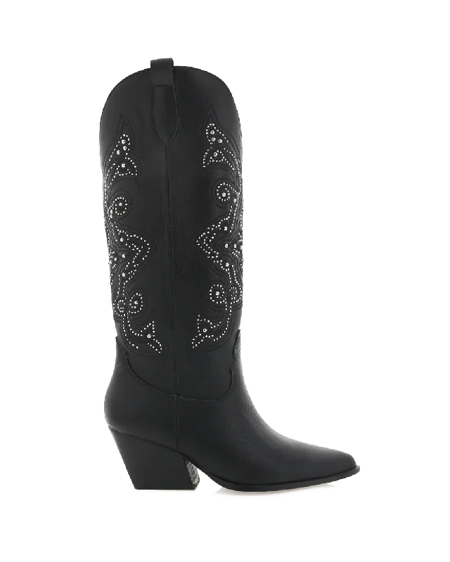 Stylish Winter Footwear ZOREN - BLACK